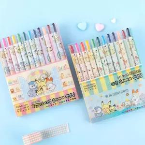 포켓몬 피스 12색 슬라이더 연필(랜덤)-12EA투명색연필 초등학생선물 어린이 단체 어린이집 돌이연필 연필