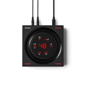 EPOS GSX 1000 2판 Dac Amp 오디오 앰프 / 7.1 서라운드 사운드 사이드 톤 게이밍 DAC EQ 헤드폰 앰프 윈도우 맥 노트북 데스크톱과 호환되는 외장 USB 사운드 카드