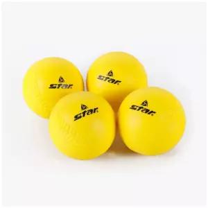 스타 뉴 티볼공세트 4개입 옐로우 WXB3000 폼볼 야구 놀이 어린이 베이스볼장난감 스포츠 선물 안전 롤링