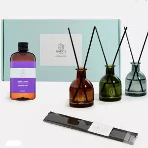 해리스 디퓨저세트(3in 1) 4가지 향 선택가능실내 탈취제 용방제 방제선물 오일 이사 집들이 방제