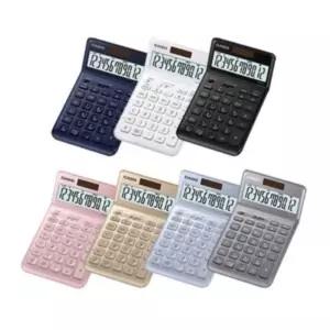 카시오 일반 전자 계산기 JW-200SC(1개)매장 탁상형 세금 백분율 환율 은행 가정용 업무용