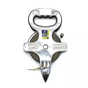 스텐레스 줄자 100m대형 긴줄자 산업용 공업용 공사용 현장용 거리측정 측정기 용기 철줄자