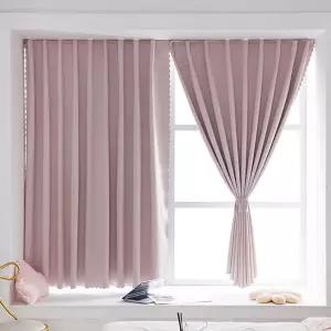 붙이는 무지 암막커튼 150X200 햇빛차단 무타공커튼 커텐 인테리어 는커텐