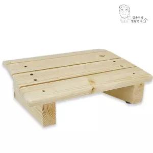 원목 발받침대 사무실 책상 발판 다리거치대우드 나무 발의자 디딤대 풋패드 풋발받침 풋받침대