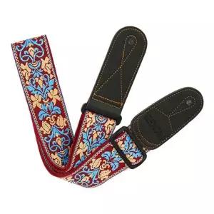 기타 베이스용 스트랩 Qfs8 Reddish Brown 멜빵어깨스 스랩 악기 통스 일렉스 기타끈 어깨끈 기타줄 어깨