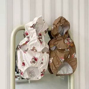 코코아허니 91DG 다람쥐 바람막이 조끼강아지의류 강아지옷 애완견 베스트