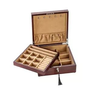 원목 주얼리보관함 케이스 목걸이 귀금속 보석함 반지