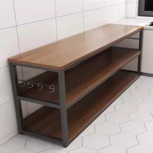 주방 아일랜드테이블 홈바 베이킹 원목 조리대 수납형 키친카운터