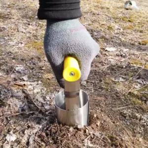 09FARM 벌브 플랜터 홈 정원 묘목 씨앗 이식 11cmx6cm용품 땅파기 플랜 모종심기