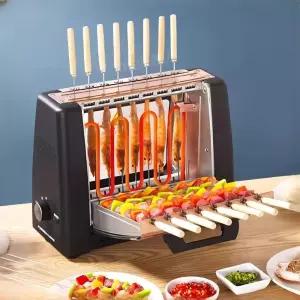 양꼬치기계 자동회전 꼬지 구이기 휴대용 구이 기계 실내