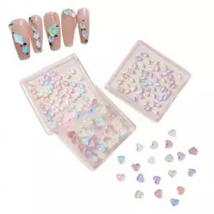 오로라 네일 스톤 얼음무늬 네일아트 장식