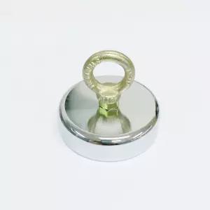 초강력 자석홀더 고리자석 지름70mm X 두께20mm M8 아이볼트 포함