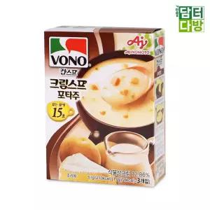 보노 컵스프 크림 포타주맛 51g X 10개 자취생 한끼대용 간식 사무실 탕비실 포타주
