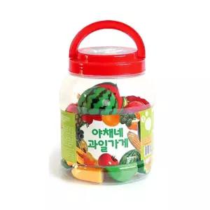 유아 손근육발달 야채 과일모형 자르기놀이 아기완구 어린이 호기심 키즈카페