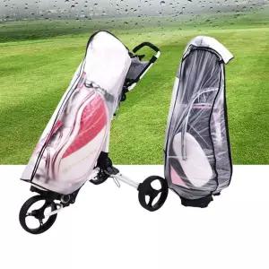 비오는날 골프 가방 오염 방지 골프백 보호 커버우천 라운딩 케이스 투명 캐디백 여행 항공 이동 방수 레인