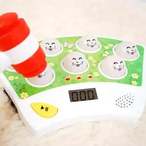 사운드 두더지잡기 순발력놀이 가족게임 손감각발달 오감자극 돌봄센터 두살아기