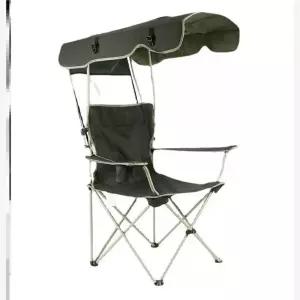 의자 캠핑용 선쉐이드 비막이 스몰 루프형 네이비 캐노피 블루