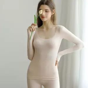 내복세트 여성 보온내의 이너웨어 따뜻한 6컬러 슬림여자 웨어 기모안감 상하의 내의 겨울