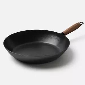 무쇠 주물 IH 인덕션 코팅팬 프라이 30cm 편수냄비 웍팬 후라이 라면 프라이세트 튀김 볶음 캠핑 후라이30