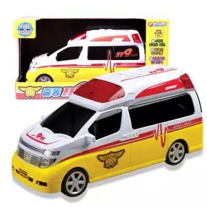 5세 남자아이 자동차놀이 119 싸이렌 구급차 장난감차 작동완구 유치원 어린이