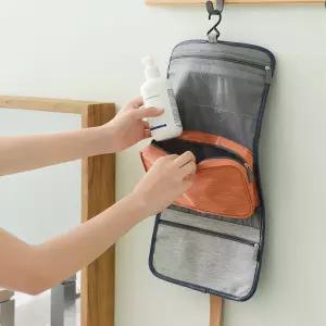 3단 방수 워시백여행용품 소품보관 세면도구가 수납 메쉬소재 수팩 파우치