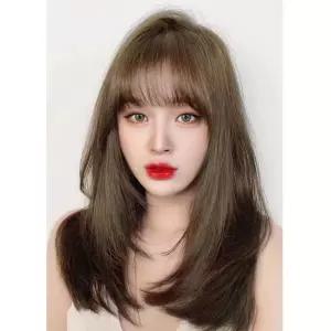 여성용 내추럴 롱 생머리 통가발 자연스러운 스타일가 스러운가 패션가 긴가 웨이브가 단가발 전체가 가추