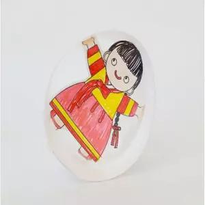 (TD) 오뚝이 종이 인형 만들기 - 5인용