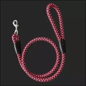통줄 리드 16파이 1.55M 빨강 도그파킹 개줄 목체인줄 대형견 강아지산책용품 애견