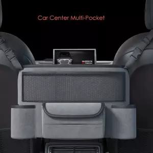 차량용 인조가죽 PU중앙 멀티 콘솔 포켓보관 정리용주머니 멀티백 뒷자석수납 자동차