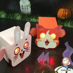 나를 눌러줘 5인용초등과학 교구 학습 장난감 수업 실험 스위치원리 LED램프만들기 LED등만들기