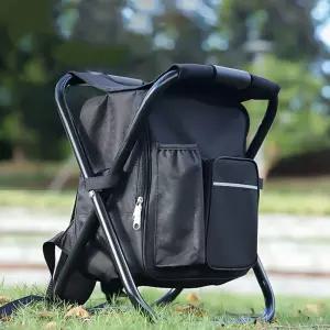 간편 편의성 캠핑 외부 포켓 백팩 휴식 의자폴딩 체어 등산 휴대용 접이식 접이식용 미니 낚시 백패킹 수납