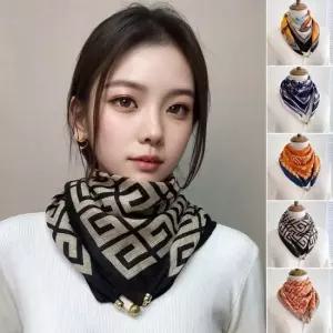 엘레강스 마그네틱 스카프 ELS-113 롱스카프 마그네틱스카프 목걸이스카프 쁘띠머플러