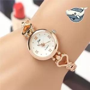 여성용 클래식 골드 메탈 시계 세련된 디자인 여성시계 여자시계 손목시계 패션시계