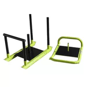 크로스핏 파워슬레드 썰매머신 저항 대차 짐슬레드 원판 당기기 끌기