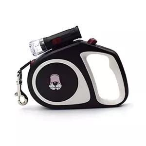 산책줄 강아지 자동리드 애견 블랙 후레쉬체인 대형견 용품 개리드 산책