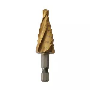 베스토-헬리컬 스텝드릴 TiN코팅 B-ST03-T 6-18mm 1EA드릴 비트 전동드릴 수공구 드릴교체 드릴 가정용드릴