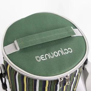 리크플 그린 보온백 8L 보냉백 아이스백단열백 도시락가방 도시락백 런치 치백 치쿨러백 보냉 나들이백 냉