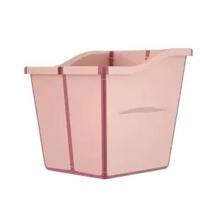 간이욕조 홈 접이식욕조 핑크 나홀로사우나