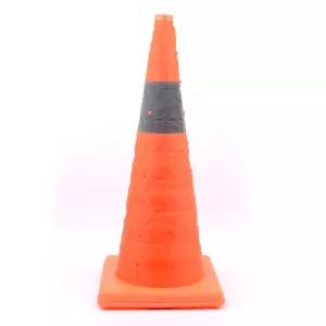 주차장 만차알림 칼라콘 접이식 진입금지 삼각뿔라바콘