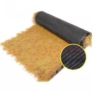 지푸라기 지붕자재 인조 원두막 초가 덮개 휴양지 천연소재 볏짚 루핑 갈대지붕