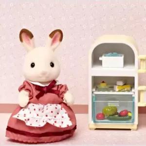 실바니안 패밀리 쵸콜릿 토끼 엄마 냉장고 인형 피규어 장난감미니어처 캐릭터어 안집 규어 여아선물 미니
