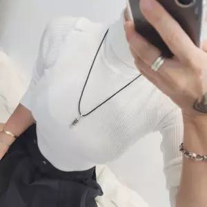 신축성 여성 골지 목티폴라 반티 하이넥 터들 니트 얇은 이너