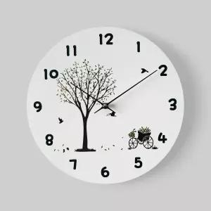 아트월 무타공시계 모던 행운나무 무소음 벽데코 거실인테리어 홈데코 신혼부부선물 원형 장식 무시계 소품