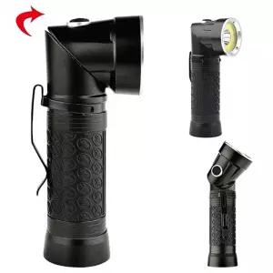 LED 충전식 각도 조절 꺽기 후레쉬 자석 방수 랜턴미니손전등 써치라이트 식후레쉬 편리한 휴대용