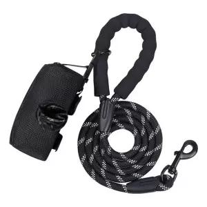 예홈펫 강아지 산책 봉투클립 목 리드 줄 걸이 하네스대형견줄 견줄 로프 목줄 개줄