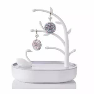 백조의호수 귀걸이 거치대 상품진열대 목걸이악세사리 프리마켓 보관함 주얼리진열장 정리대 디스플레이 제