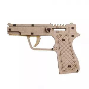 (YO) 장난감 고무줄 총 베레타권총 (CM876)