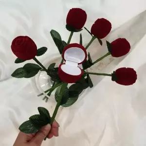 장미한송이 반지케이스 프로포즈 고백 DaB8+2DyK