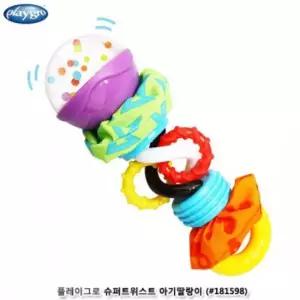 플레이그로 슈퍼트위스트 아기딸랑이 (181598)/치발기/모형/치아/발육기/베이비/선물/선물용/추천/추천용