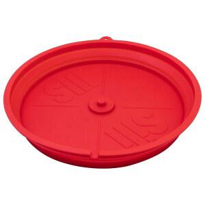 실리콘으로 제작된 접이식 세척 트레이로 용액을 고정하고 직경 최대 12인치의 톱날과 함께 사용할 수 있습니다